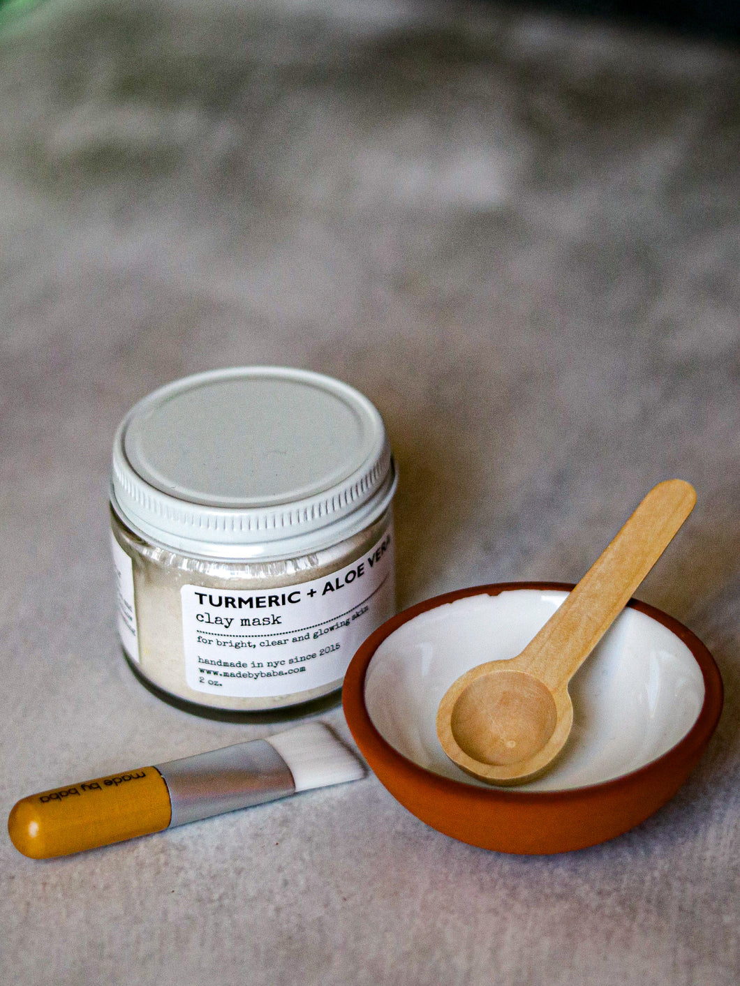 Turmeric + Aloe Clay Mask